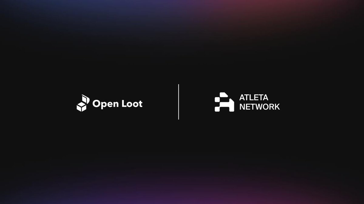 🚀 Collab Announcement: <a href="/Atleta_Network/">Atleta Network</a> x @Openloot!

🎮 We’re excited to partner with Open Loot, the Web3 gaming distribution platform that’s redefining how crypto games scale, grow, and thrive with $OL.

Stay tuned for more!