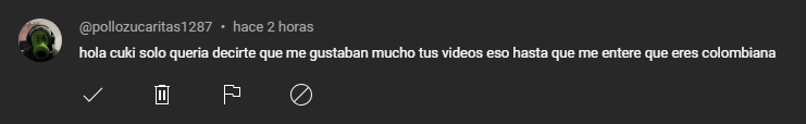 como me encanta leer los comentarios retenidos
