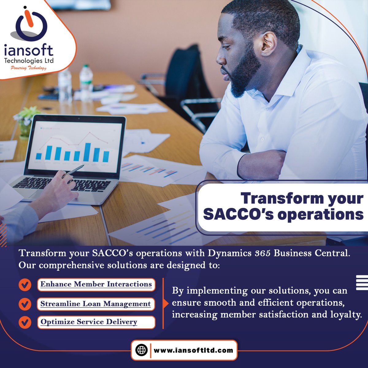 IansoftLtd's tweet photo. Transform your #Sacco operations with Iansoft Technology—innovative, reliable, and built for growth.

#SaccoTech #DigitalTransformation #Innovation #IansoftTech https://t.co/a4OjmE7iPx