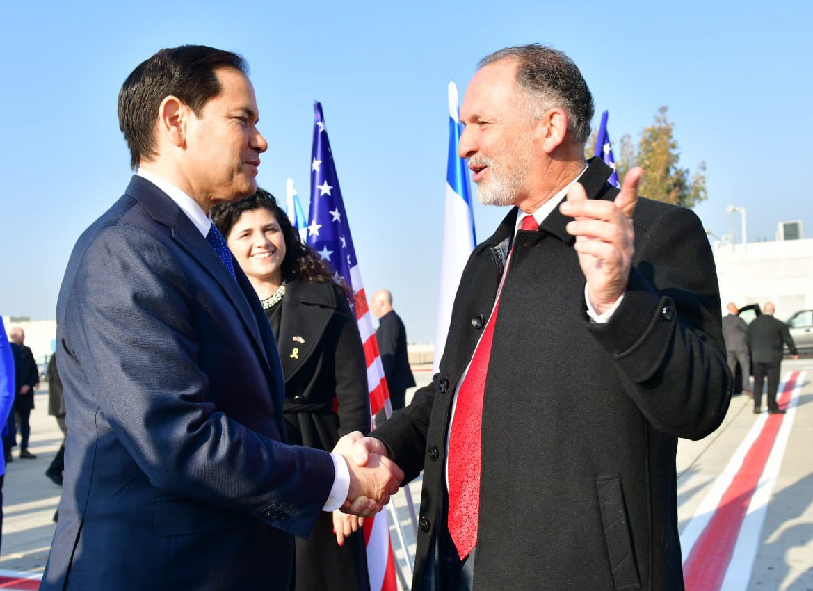 Gil Haskel ๐ฎ๐ฑ (@gilhaskel) on Twitter photo An honour to receive #USA Secretary of State <a href="/SecRubio/">Secretary Marco Rubio</a> on his first visit as Secretary to the State of #Israel. First among many to come. An honour to receive #USA Secretary of State <a href="/SecRubio/">Secretary Marco Rubio</a> on his first visit as Secretary to the State of #Israel. First among many to come.
