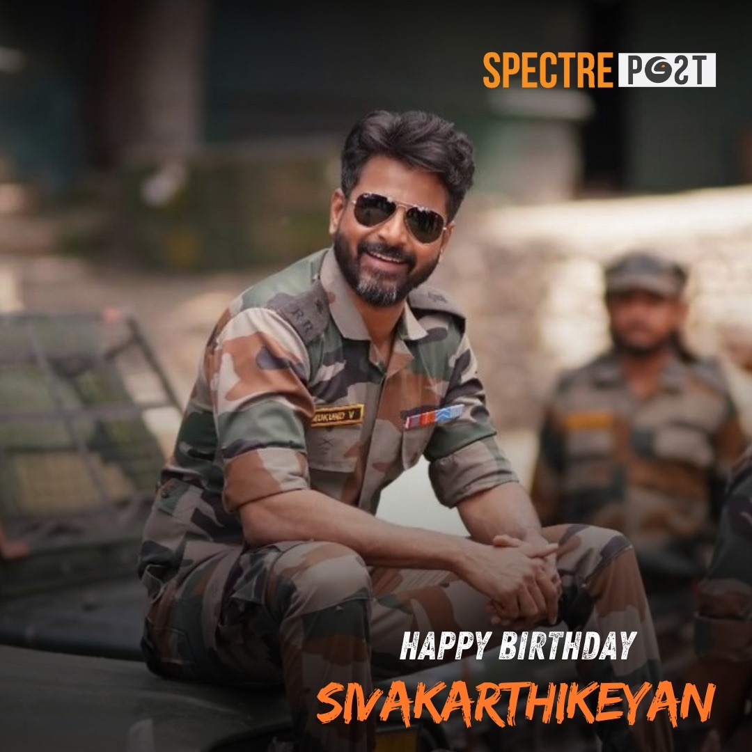spectre_post's tweet photo. Wishing the ever-inspiring and multi-talented @Siva_Kartikeyan sir a very Happy Birthday! 💥 🎉
#SpectrePost #HappyBirthdaySK #HappyBirthdaySivakarthikeyan #VFXindustry https://t.co/jtabbbxnFe