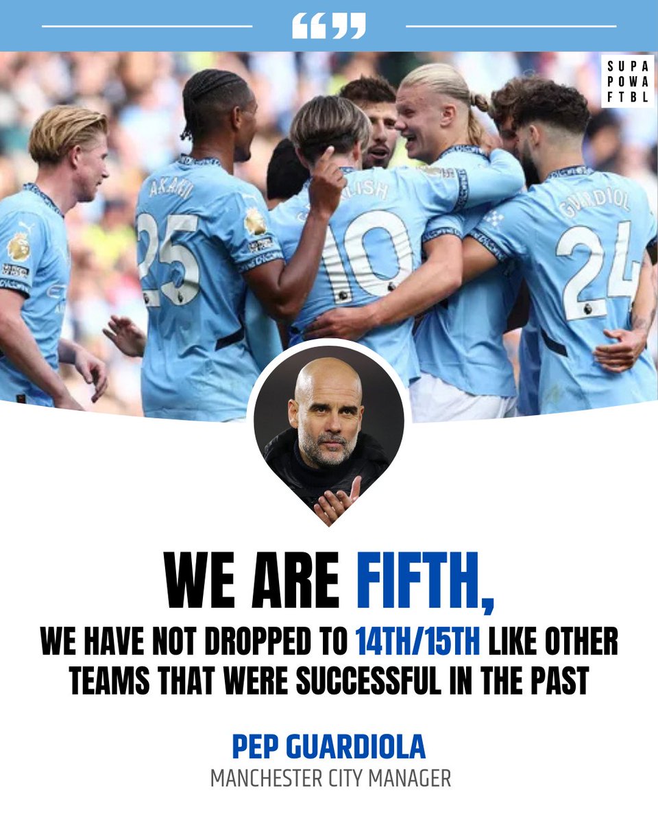 Shots fired at the Red Rivals? 👀🔥

Can #ManchesterCity regain their lost form and end the season on a high? 🤔 

[ Manchester City, Premier League, Pep Guardiola, UCL ]

#Football #FootballNews #ManCity #PepGuardiola #PremierLeague #UCL #ErlingHaaland
