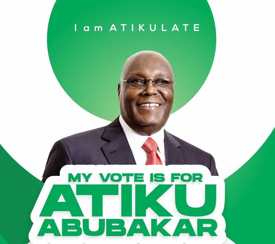 AAconnect_'s tweet photo. I am #Atikulate and my vote is for @atiku
This is our political party 🎉
#AAConnect https://t.co/WV01R8O10m