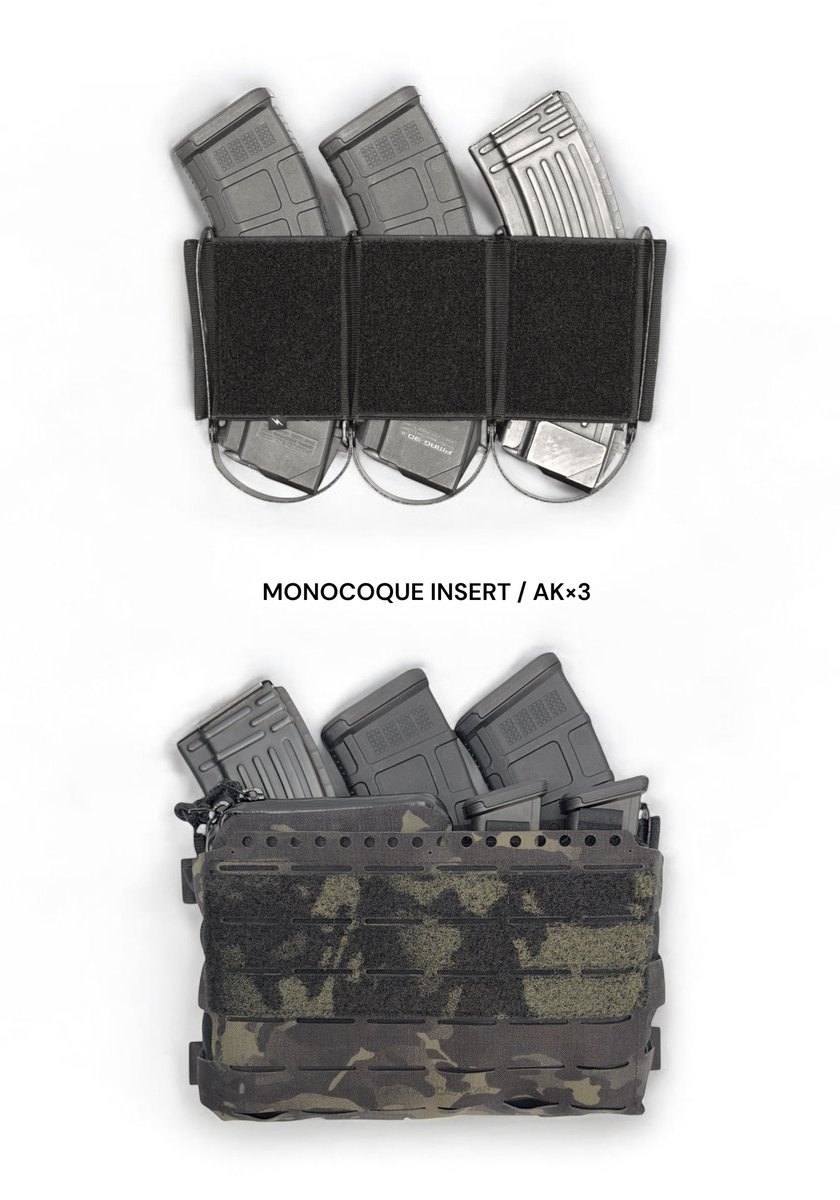 【volk tactical gear】 M16×3 モノコックインサート ② MONOCOQUE INSERT / M16×3 – VOLK TACTICAL GEAR