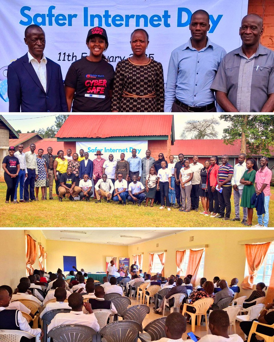 #SaferInternetDay2025

The DCI Anti-Human Trafficking &amp; Child Protection Unit(AHTCPU), Directorate of Children Services and County Commissioner Office in TransNzoia County, joined children, parents and stakeholders in marking #SaferInternetDay. 

Their presence highlighted the
