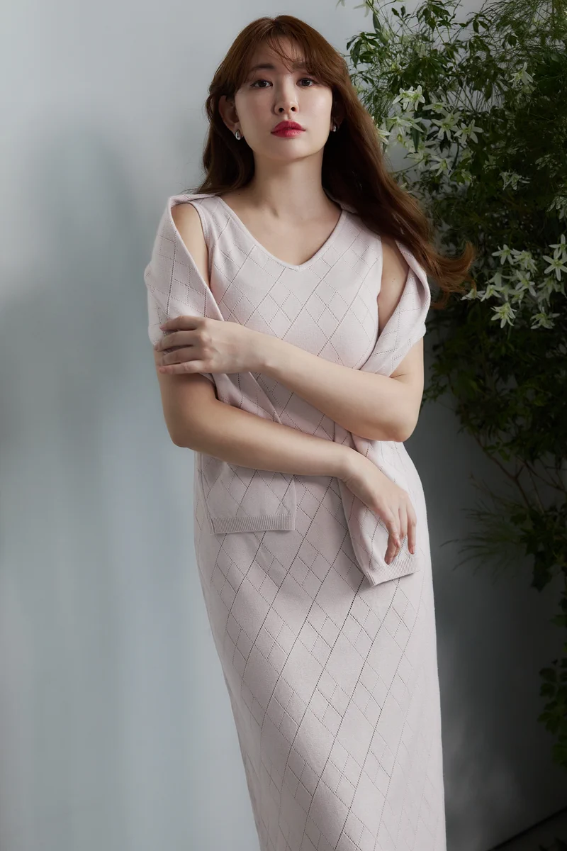 Her lip to в X: „🏷️Grace Tweed Jacket -pink petale/white