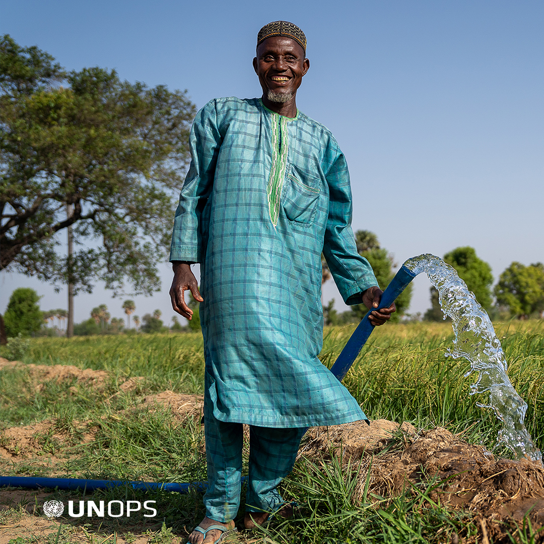 UNOPS tweet media