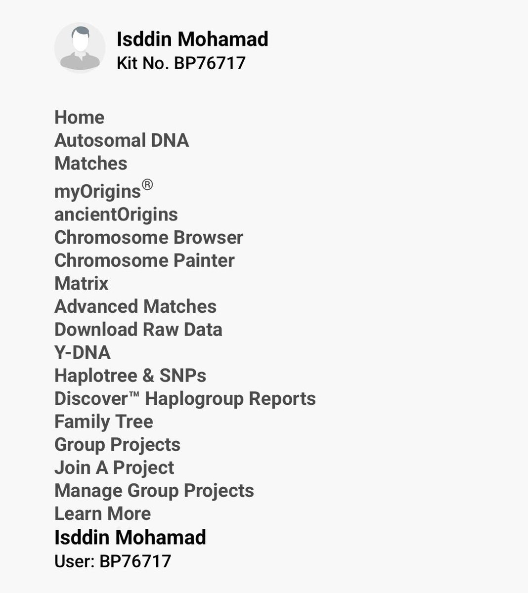🚩 إعلان 
يسر مشروع ربيعة بن نزار الجيني إعلان نتيجة فحص Family Finder في شركة FTDNA رقم العينة : BP76717
الاسم : عز الدين محمد  المحلمي 
الموقع : ماردين - تركيا
الموروث : بني محلم 
السلالة : J1
التحور : FGC1707