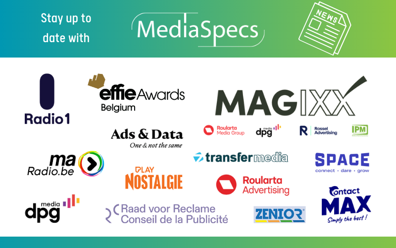 mediaspecs's tweet photo. In de MediaSpecs Newsletter vindt u het medianieuws van de voorbije week:
NL ➡️ https://t.co/uT0WMw2S0g
FR ➡️ https://t.co/iEnfinWulw https://t.co/YCy6BfHZFh