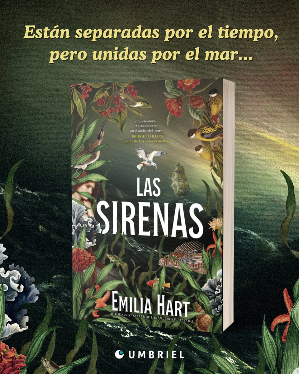 Umbriel editores (@umbrieleditores) on Twitter photo ¡En menos de un mes llega lo nuevo de <a href="/EmiliaHartBooks/">emilia hart</a>!🌊🐚
El 11 de marzo sale a la venta #LasSirenas, escrito por la autora best seller de #LasMujeresWeyward. ¿Hay ganas?🧜♀️
¡Ya lo tenéis en preventa!🖤
👉Traducción de <a href="/Xavier__Beltran/">Xavier Beltrán</a>. ¡En menos de un mes llega lo nuevo de <a href="/EmiliaHartBooks/">emilia hart</a>!🌊🐚
El 11 de marzo sale a la venta #LasSirenas, escrito por la autora best seller de #LasMujeresWeyward. ¿Hay ganas?🧜♀️
¡Ya lo tenéis en preventa!🖤
👉Traducción de <a href="/Xavier__Beltran/">Xavier Beltrán</a>.