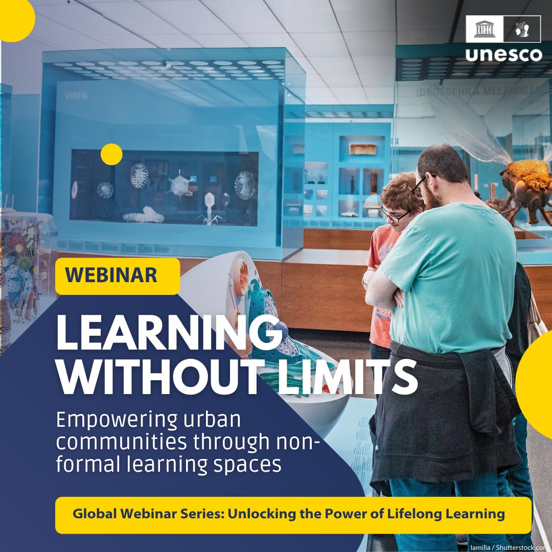 📢 Join us for the first webinar in our new series 'Unlocking the Power of #LifelongLearning'!

🌍 Learning without limits: Empowering urban communities through non-formal learning spaces
🗓 19 Feb 2025 | ⏰ 13:00–14:00 CET | 📍 Zoom

🔗 Register now: tinyurl.com/3kadtzy5