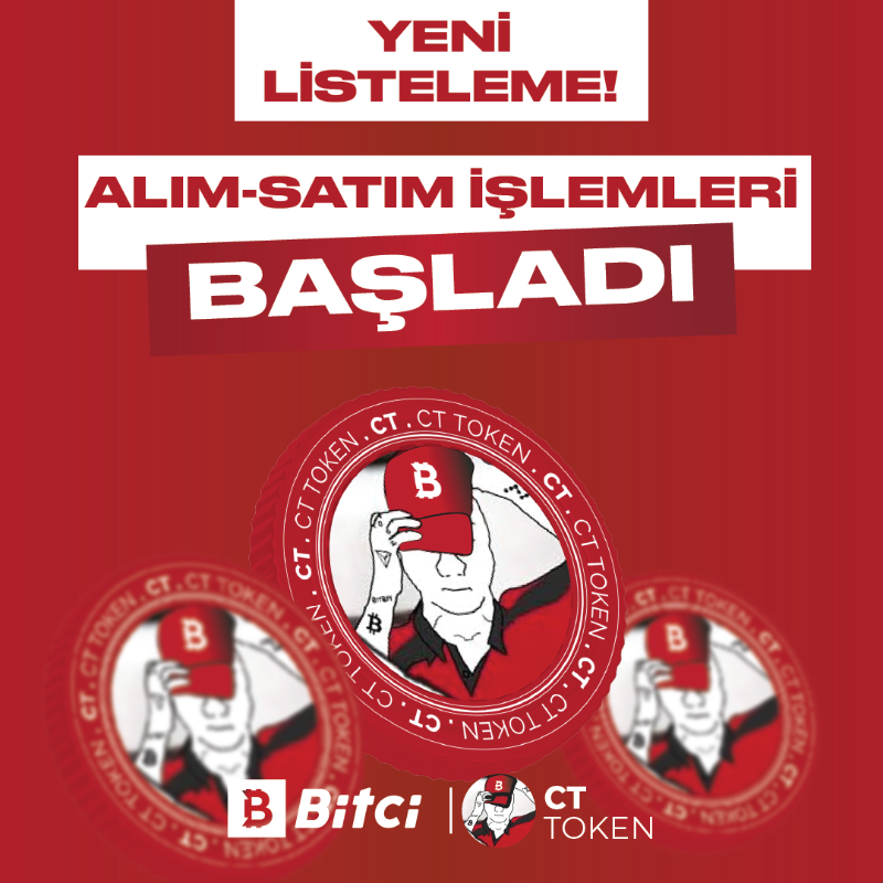 safebitcom's tweet photo. CT alım-satım işlemleri Bitci TRY Market'te başladı! 💴

Hemen işlemlerinize başlamak için tıklayın! ⤵️

#Depositpool #CT $CT