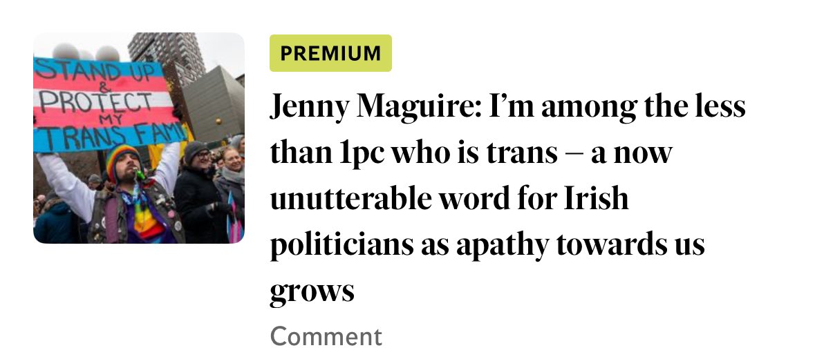 “…But none of that matters to those who advocate against my existence. No cause does, besides the one that eliminates me from public life”

I wrote a very angry and personal piece for today’s Indo - read it below.

Trans rights now, tomorrow and forever ✊🏳️‍⚧️