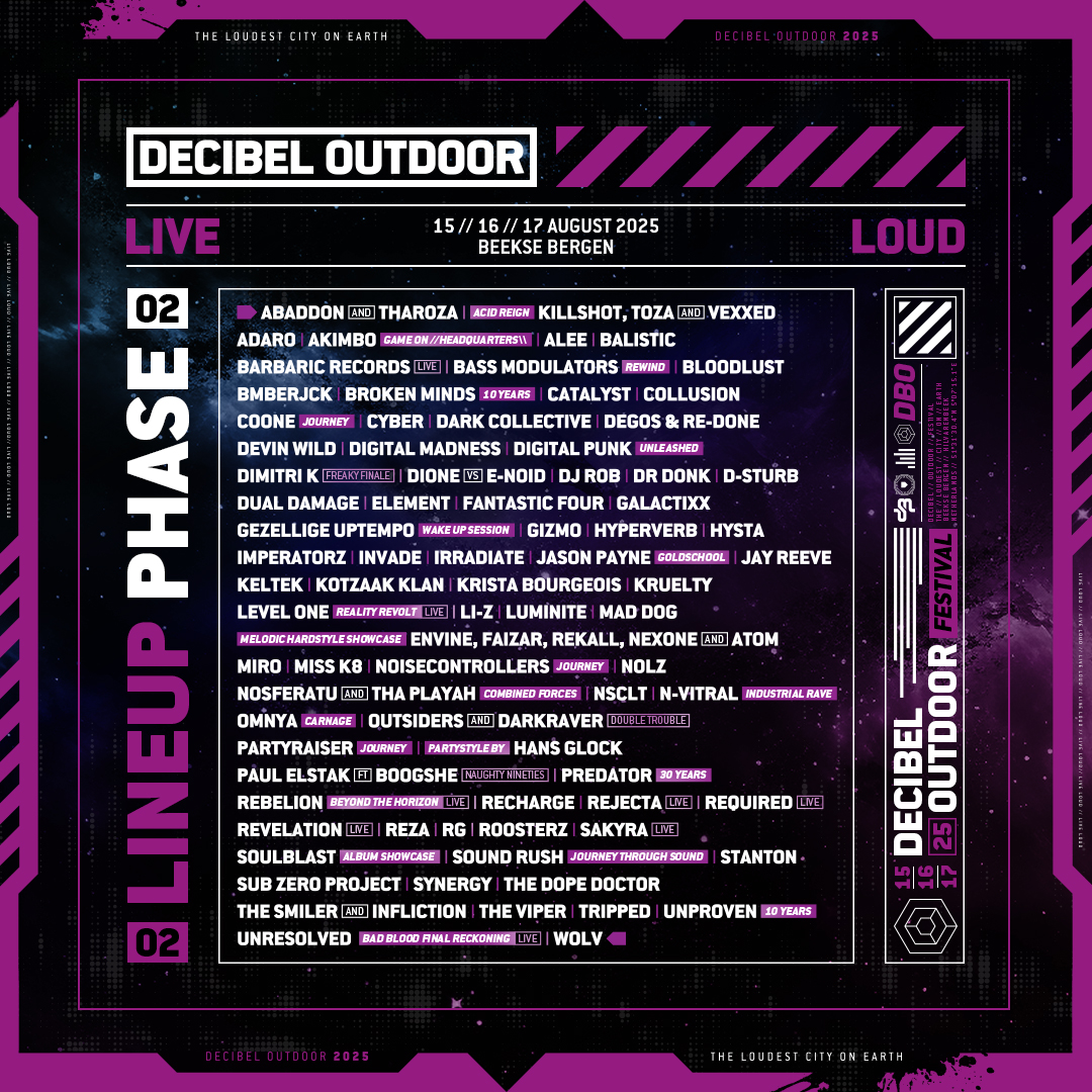 𝗟𝗜𝗡𝗘-𝗨𝗣 𝗣𝗛𝗔𝗦𝗘 𝟬𝟮 🌌 More and more artists are being confirmed, but when and where they perform at the festival remains a mystery 👀 Our systems continue to decode the incoming transmissions, so stay tuned!