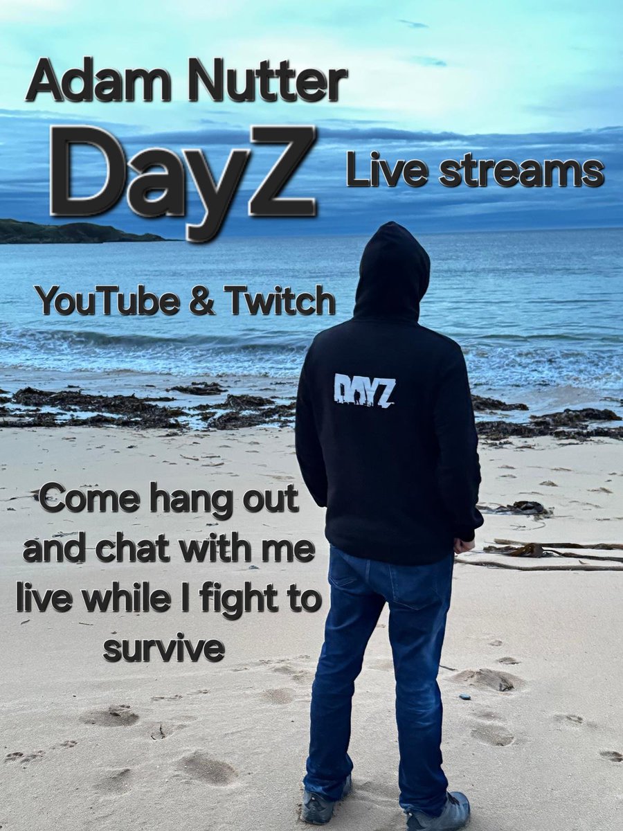 Dear survivors,  join me as I struggle against nature, the elements, and the brutal reality of a world collapsed. Coming soon. This is going to be an absolute blast!! 🔥🔥 I will be live on YouTube and Twitch!! Hope you come along and check it out ♥️♥️
#DayZ