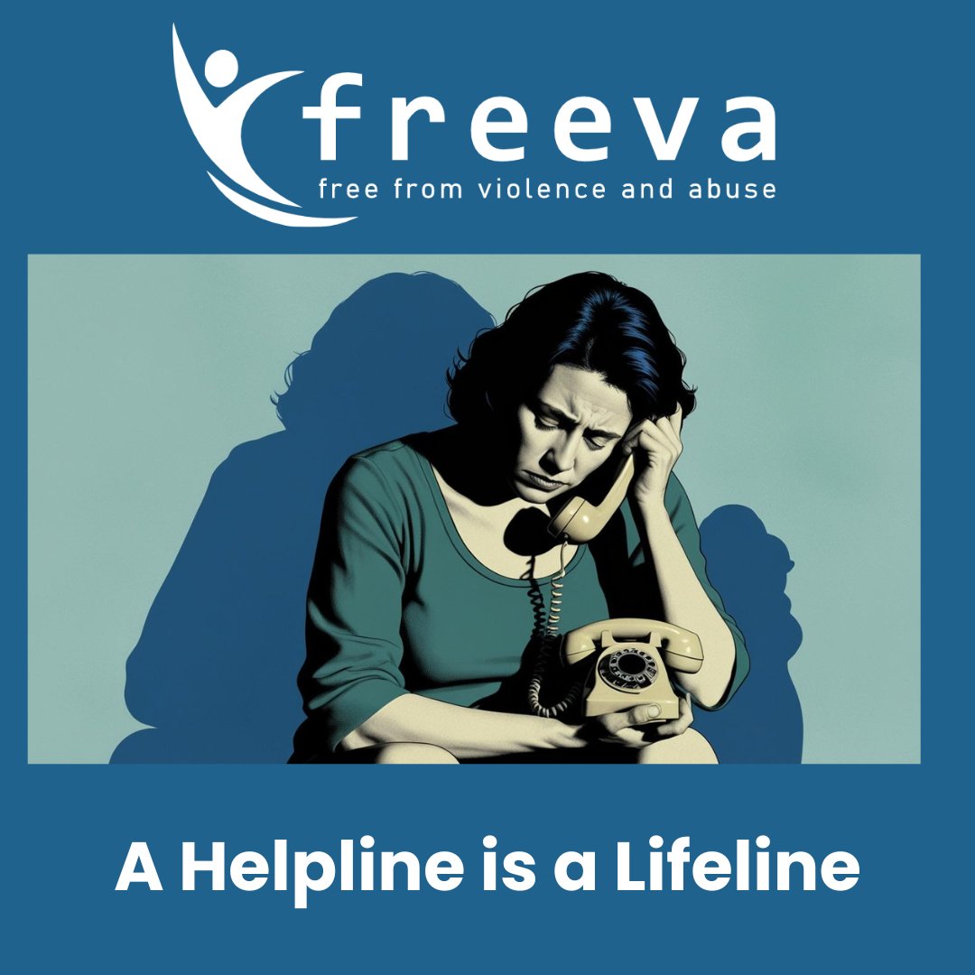 Proud to support #HelplinesAwarenessDay2025 on 23 Feb!

At Freeva, we’re here for anyone affected by domestic or sexual abuse. Call our helpline: 0808 802 0028.

Helplines are lifelines – find support: helplines.org/find-a-helpline

#FindaHelpline #FreevaSupport