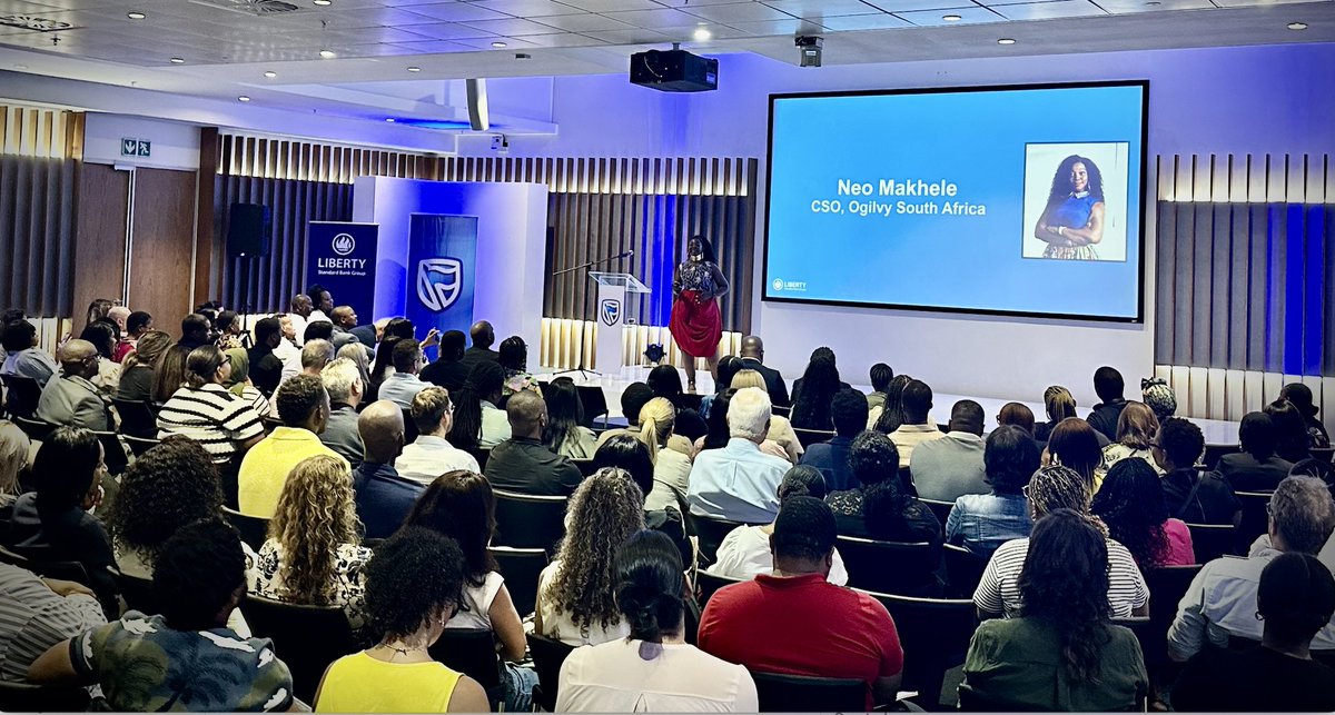 UCT_Institute's tweet photo. @Neobll Always lively and full of insight. Hard to find anyone who champions the consumers voice quite like Neo!! @OgilvyCT @Ogilvy https://t.co/lBt7v33r46