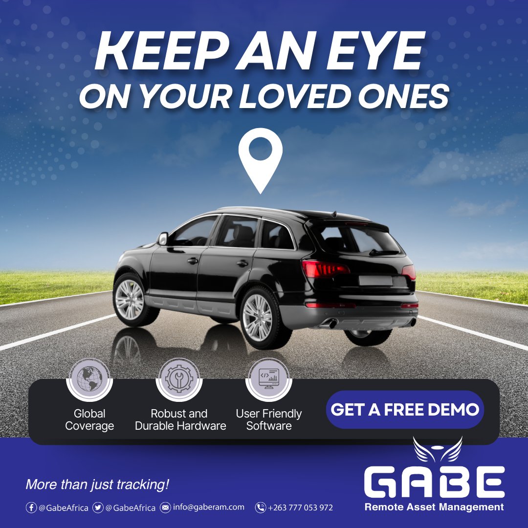 GabeAfrica's tweet image. Improve efficiency, reduce costs, and enhance security with GABE&apos;s GPS vehicle tracking. Get your FREE demo and discover the possibilities! Call or Whatsapp +263777053972 #FleetOptimization #CostSavings #Security #GABE