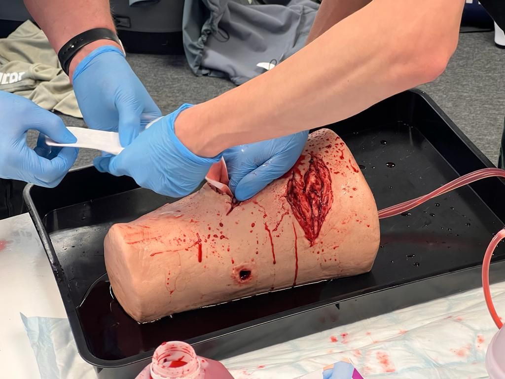 Want to 'sharpen' your pre-hospital trauma skills? 🩸 

Our next PHTLS course is on the 2nd April! 
✅ Faculty led by current pre-hospital enhanced and critical care clinicians
✅ Purpose built education facilities
✅ Real world scenarios

Book today at buff.ly/42BulMd!