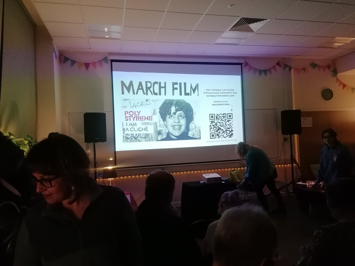 Morv Cunningham (@morvc) on Twitter photo Another busy round of #LocalCinema at the weekend, with <a href="/SYdocumentary/">Since Yesterday</a> screening @ Duncan Place and excellent panel discussion and performances by <a href="/GirlsEdinburgh/">Girls Rock School Edinburgh</a> π€πΌAlso announcement that DP will be screening Poly Styrene I Am A ClichΓ© for International Women's Day next month π₯³ Another busy round of #LocalCinema at the weekend, with <a href="/SYdocumentary/">Since Yesterday</a> screening @ Duncan Place and excellent panel discussion and performances by <a href="/GirlsEdinburgh/">Girls Rock School Edinburgh</a> π€πΌAlso announcement that DP will be screening Poly Styrene I Am A ClichΓ© for International Women's Day next month π₯³