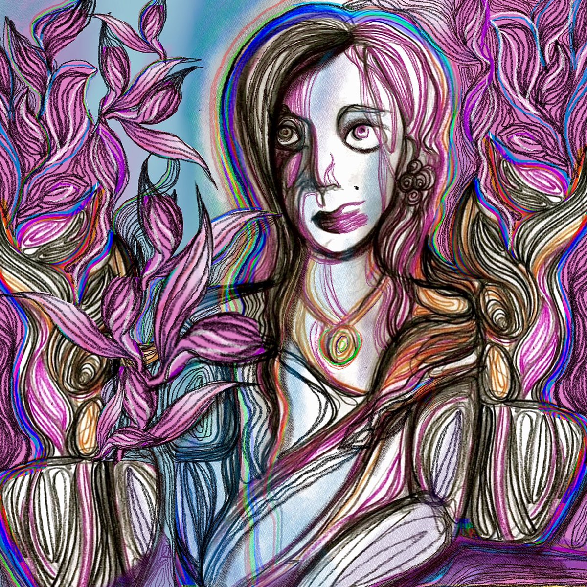 MonaaaanoM's tweet photo. Gam fam 💜💙🩵🧡
&amp; Happy new week

Emotional nature 🌈🌱
Nature gives me its energy and beauty so that I can reflect it.

#Vitruveo #vitruveochain  #vitru #xibit #vtru #nft #nftart #vitr #vitruveoart 

https://t.co/86pzztDc88 https://t.co/2QlDtMRyzZ
