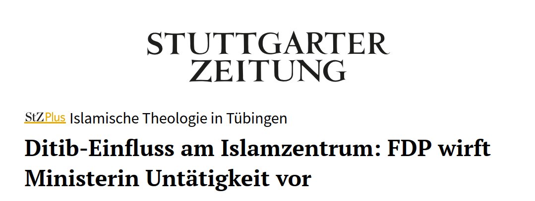 AK_Polis's tweet photo. Wie groß ist der #DITIB-Einfluss am Islamzentrum Tübingen?
👉„Das @mwk__bw entzieht sich der Verantwortung.“ – @ruelke &amp; @fdplandtagbw
👉 37 Mio. € Steuergelder für #ZITh – und die „Vogel-Strauß-Methode“?
🔗 https://t.co/xAP3MFwqjC https://t.co/mi94Xwn05g