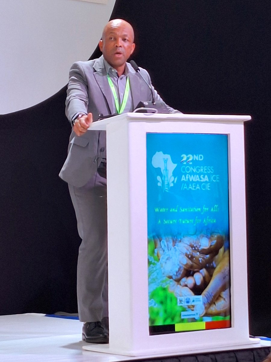 We have Special Purpose Vehicle to improve water services in municipalities - Mr Sipho Mosai, Rand Water Group CEO and AWSISA Non Executive Director <a href="/AfWASA_AAEA/">AfWASA</a> <a href="/WaterResearchSA/">WRC</a> <a href="/Rand_Water/">Rand Water</a>