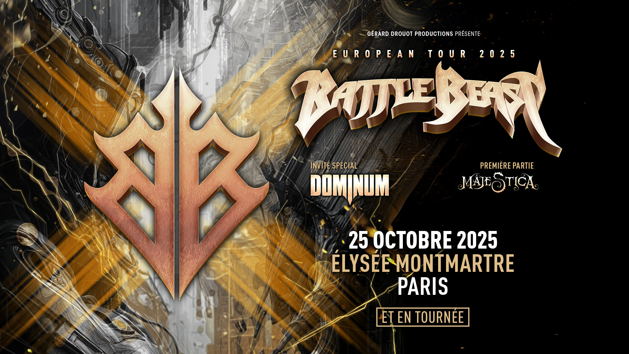 楽天市場】BATTLE BEAST バトル・ビーストNO MORE HOLLYWOOD