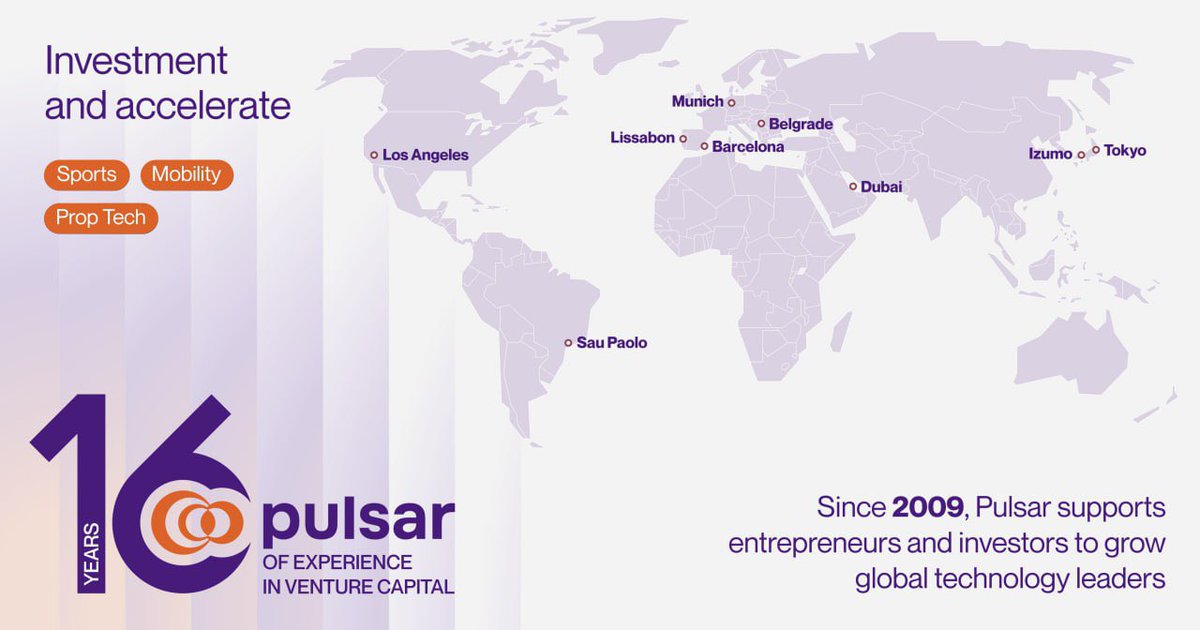 Pulsar VC Celebrates 16 Years of Supporting Entrepreneurs, Investors &amp; Driving Impact!

#PulsarVC #Pulsar #PulsarPeople