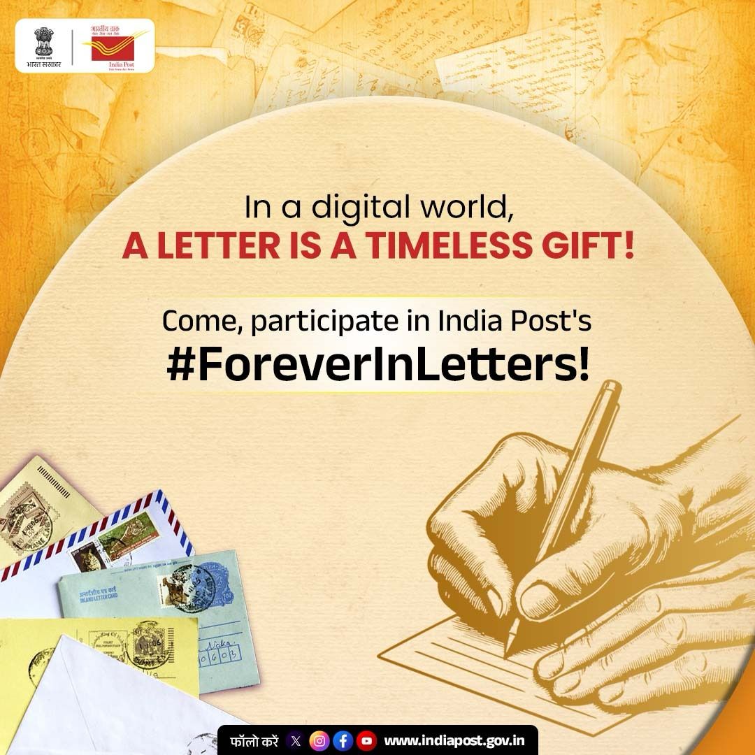 In today's digital era, where messages are typed and sent with a click, there's something irreplaceable about the personal touch of a handwritten letter.  

Share the letters you have received or written for your loved ones with #ForeverInLetters and tag us on Twitter
