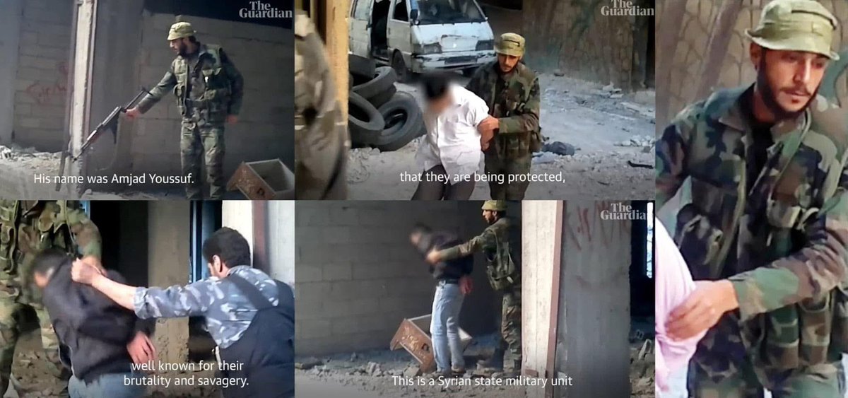 أنهى أبطال الأمن العام عملية أمنية أسفرت عن اعتقال ثلاثة من مرتكبي مجزرة التضامن واتضح أنهم شبكة من 30 مجرماً .. ارتكبت عشرات المجازر . 💪.. امجد يوسف حنجيبك لو فررت لزحل ..