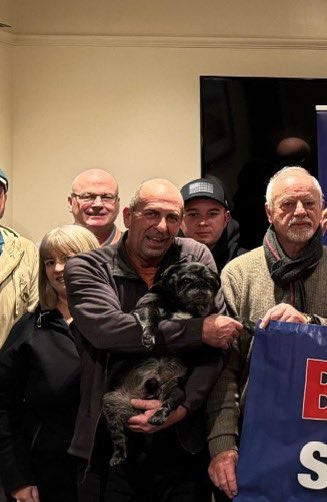 “Am no a racist, a huv a black dug.”