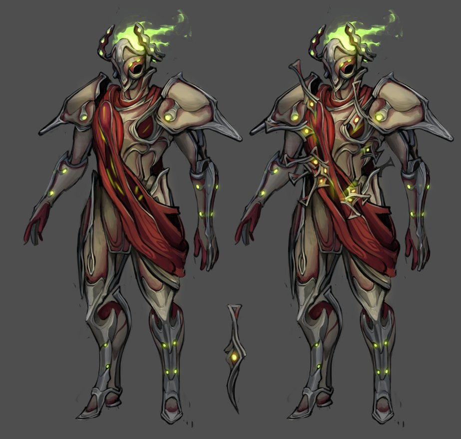 DragonRoIlZ's tweet photo. kullervo deserves a skin and if DE wont do it ill do it myself.

fuck it. Kullervo Pontifex. based off of a certain really popular guy who got stabbed a bunch. https://t.co/0d3V4mmrea