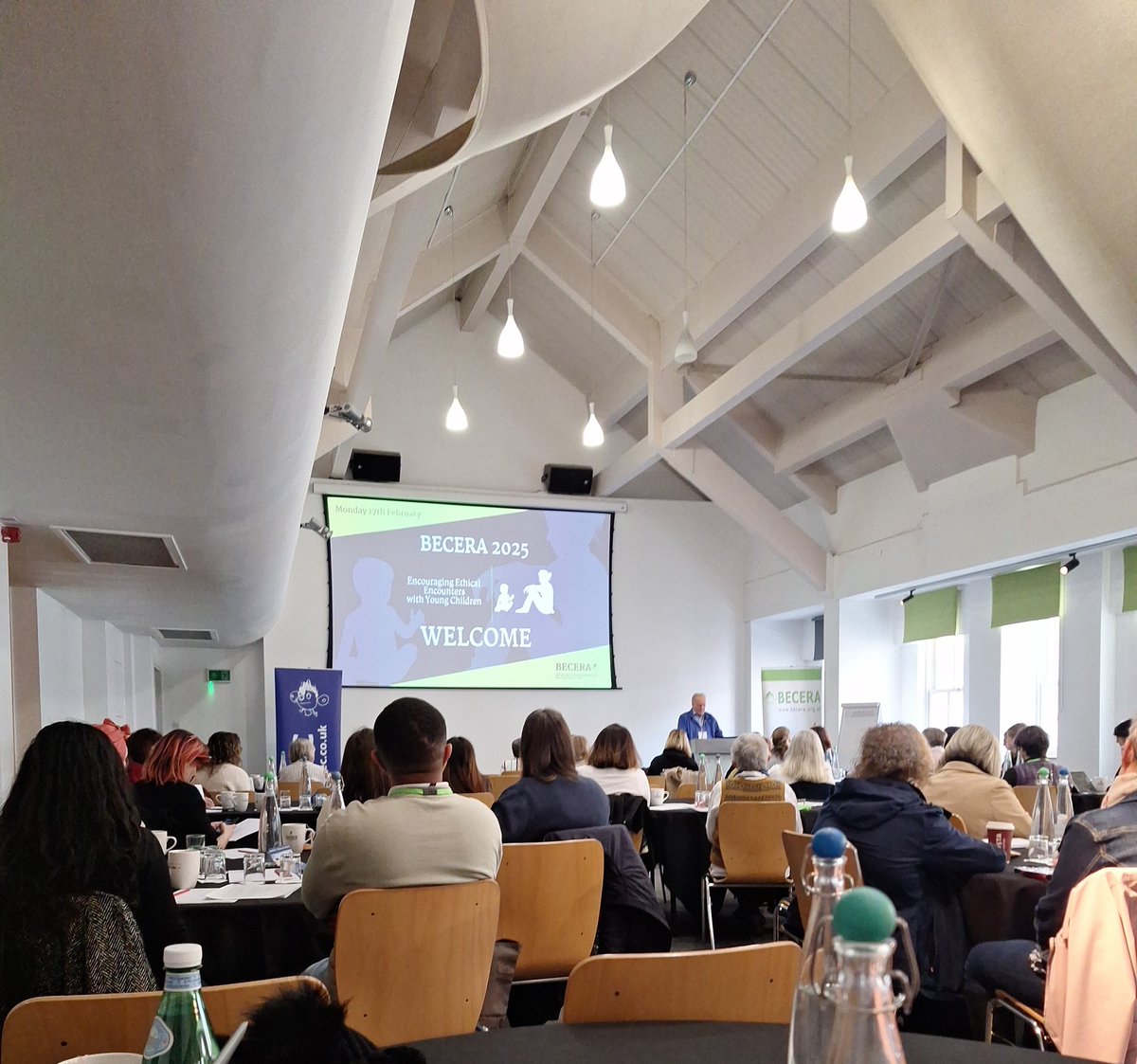 Looking forward to a day of knowledge exchange. <a href="/_CREC/">CREC</a> Tony Bertrum starts on a wonderfully positive and supportive tone. ##eecera2025. <a href="/ChildPart/">Children's Participation in Schools🏴󠁧󠁢󠁷󠁬󠁳󠁿</a>