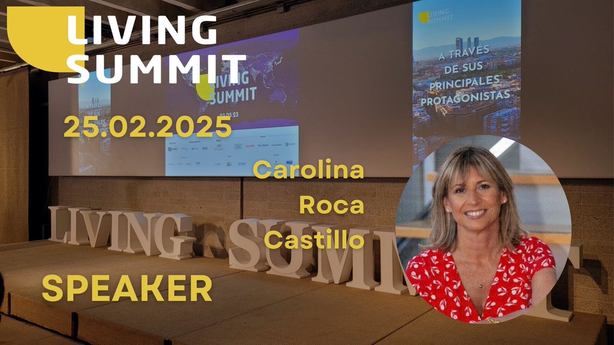 ASPRIMA (@asprimadrid) on Twitter photo Acompáñanos en el Living Summit 2025 para estar al día de las últimas tendencias en Coliving, Flex-living, Cosenior y Cohousing, entre otros.
🗓️25 de febrero
📍Colegio Oficial de Arquitectos de Madrid (COAM)
Inscríbete➡️livingsummit.org
 #inmobiliario #livingsummit2025 Acompáñanos en el Living Summit 2025 para estar al día de las últimas tendencias en Coliving, Flex-living, Cosenior y Cohousing, entre otros.
🗓️25 de febrero
📍Colegio Oficial de Arquitectos de Madrid (COAM)
Inscríbete➡️livingsummit.org
 #inmobiliario #livingsummit2025