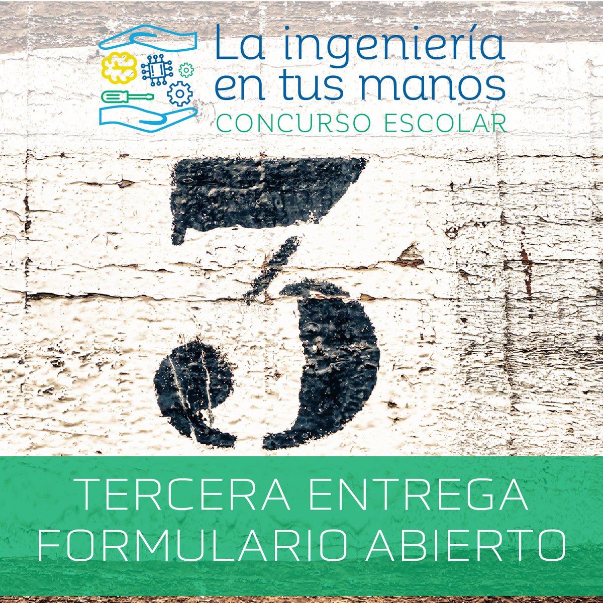 haceringenieria's tweet photo. Ya está abierto el formulario de la tercera entrega. Recordad que hay unas pequeñas modificaciones en el apartado "¿que debéis entregar?". ¡Estamos deseando ver vuestro trabajo!
@haceringenieria @industrialesupm @La_UPM @F2I2 @IngenierosFund
#industrialesupm #somosupm https://t.co/ihdWSv1MNw
