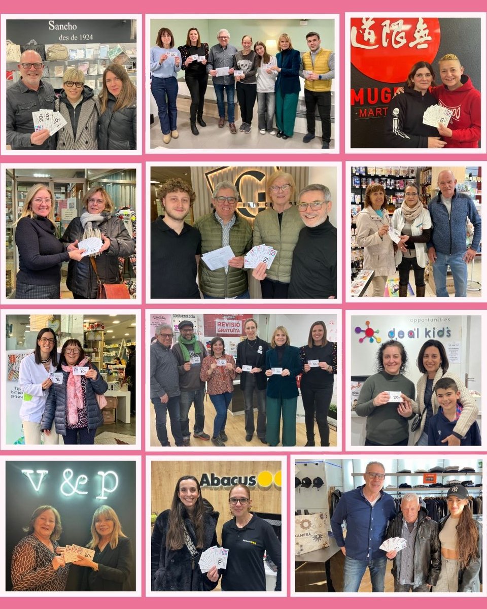 SORTEIG CAMPANYA NADAL 2024-2025
🛍️Entrega a les guanyadores i els guanyadors dels 3.000 € repartits en vals, que podran gastar als comerços adherits a <a href="/santboicomerc/">SANT BOI COMERÇ</a>
Gràcies per donar suport al comerç de proximitat de #SantBoi i per fer que aquesta campanya hagi estat un èxit!