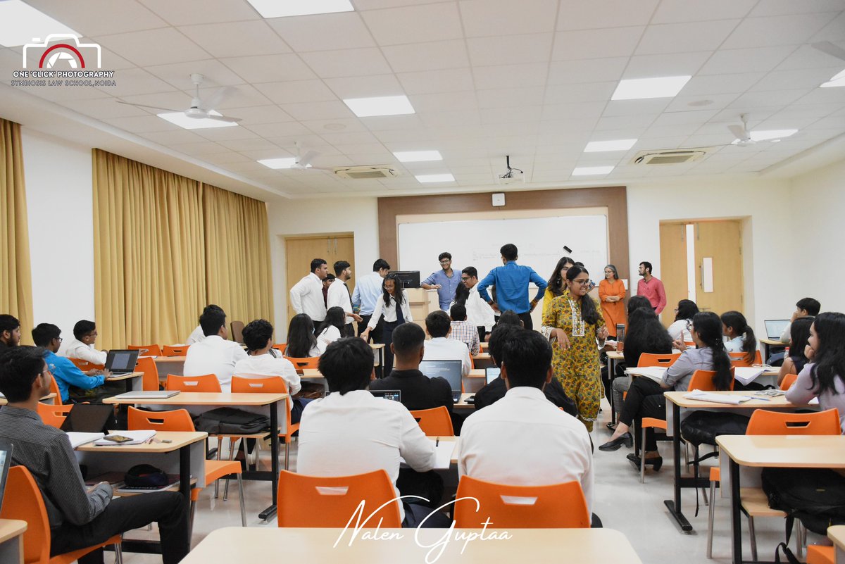 LawNoida's tweet image. Throwback to an exciting start for the Batch of 2023-28! 🎉✨ Freshers at SLS Noida kicked off their journey with an engaging class activity on Sept 5, 2023. Here’s to new beginnings! 📖⚖️ #Throwback #Freshers2023