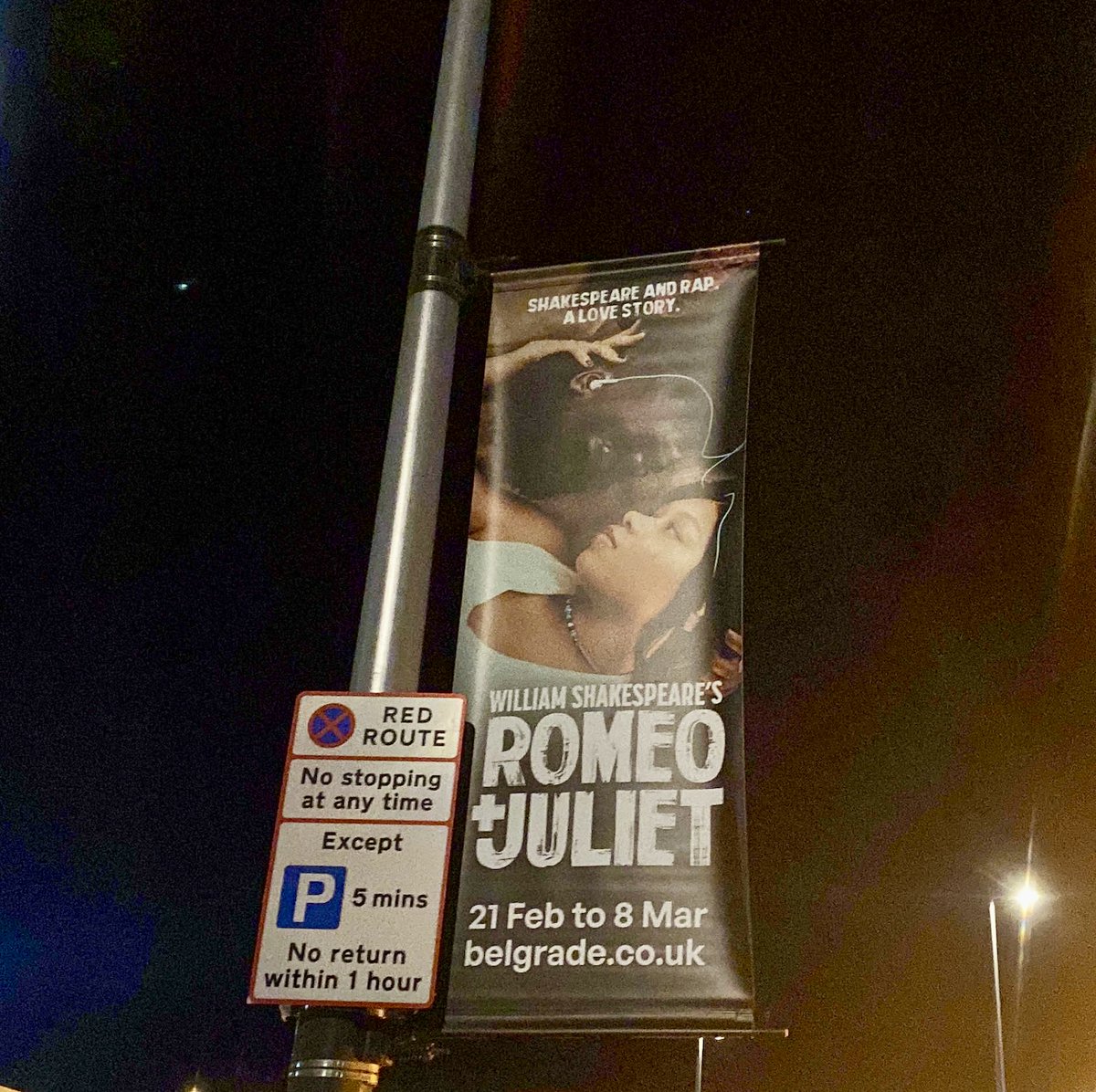 Romeo and Juliet opens this Friday at the <a href="/BelgradeTheatre/">Belgrade Theatre</a>, infusing the classic tale with rap and R&amp;B to create a unique Shakespeare lyrical love story 🎤

We’ve loved supporting the team, utilising every platform in the box - from TV, to OOH to Digital.

belgrade.co.uk/events/romeo-a…