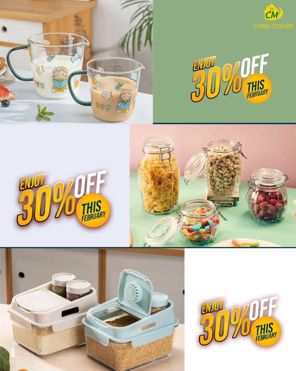 TheFuse984's tweet image. Save BIG this February!! 

Get 30% off on Deli Glassware valid until 28th Feb 2025, and enjoy a wide selection of affordable, elegant, and durable glassware only at  
@chinasquaremall 

#kitchenware #TwiceTheLoveAtTwoRivers