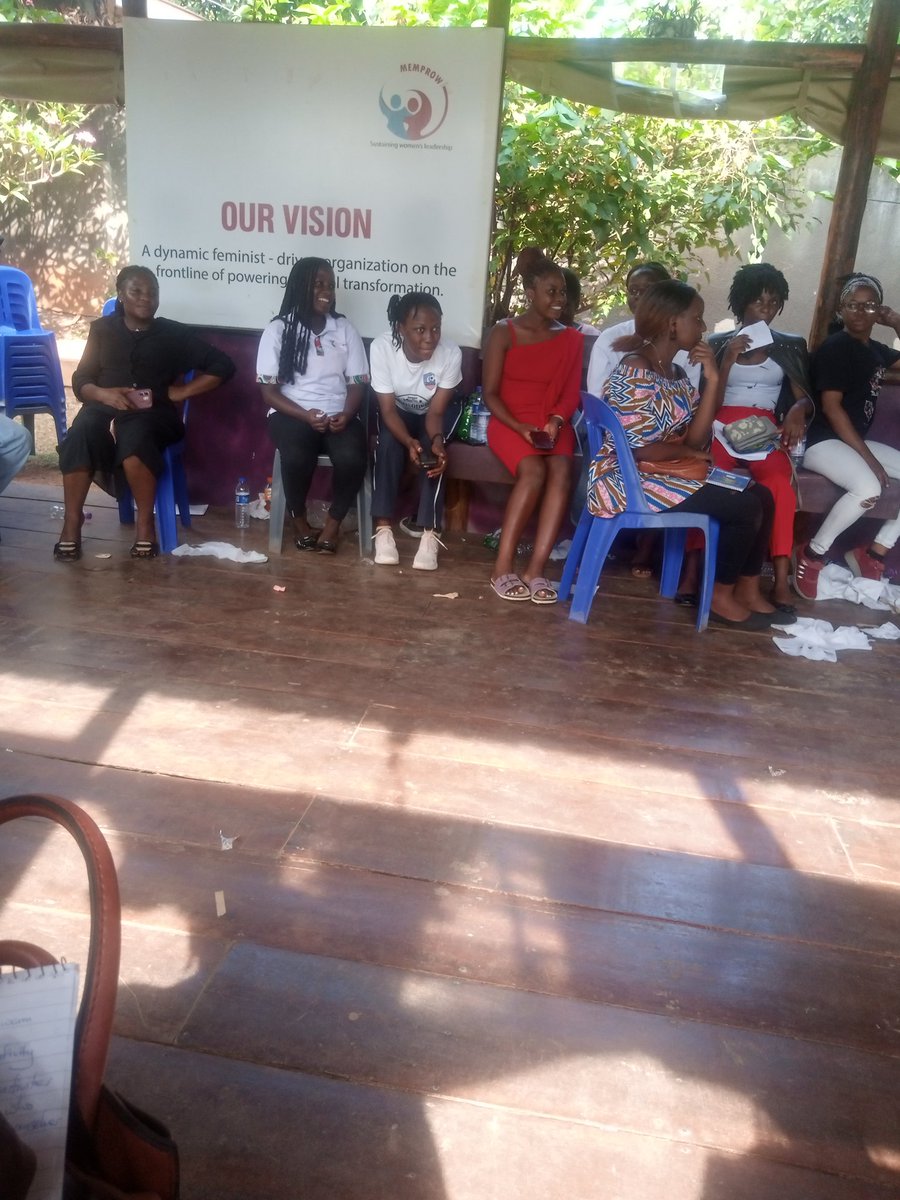 Privileged to have a attended a leadership training by MEMPROW Uganda,  alot was discussed about understanding ourselves before we can lead others, trusting but holding people accountable for the actions as leader, self esteem and believing i. Ourselves