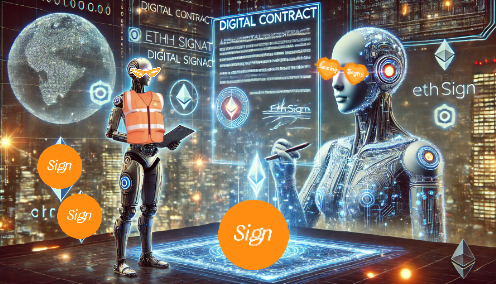 Nud14k's tweet photo. "If the code is the law, then the AI contract is the new social order" 🧡
Let's define future contracts between AI and humans
1️⃣Ethical guarantees 
2️⃣Inviolability of Trust 
3️⃣Adaptability
Let's look at each item in a little more detail👇
#EthSign #OpusGenesis #AI @0xzoe_im https://t.co/P7L6UEY9YR