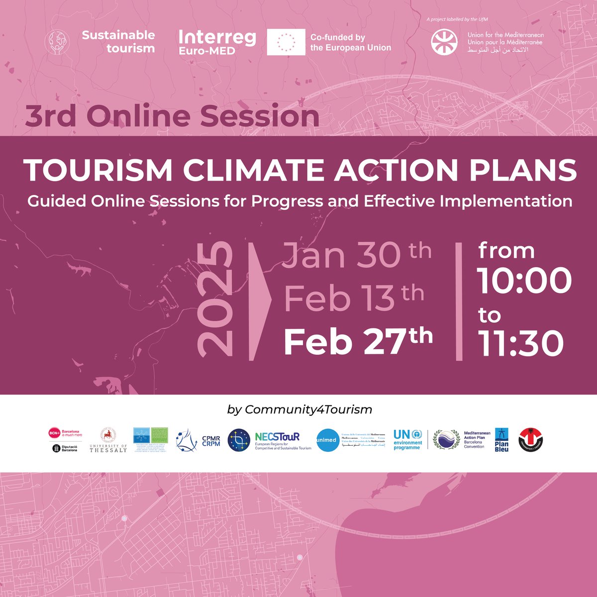 Sustainable Tourism (@gov4tourism) on Twitter photo Did you follow the first two online training sessions of the #SustainableTourism Mission with <a href="/travelTF/">Travel Foundation</a>?
📌Don’t miss the last one.
📅 We are waiting for you on February 27th!
Info👉 shorturl.at/HHCUQ Did you follow the first two online training sessions of the #SustainableTourism Mission with <a href="/travelTF/">Travel Foundation</a>?
📌Don’t miss the last one.
📅 We are waiting for you on February 27th!
Info👉 shorturl.at/HHCUQ