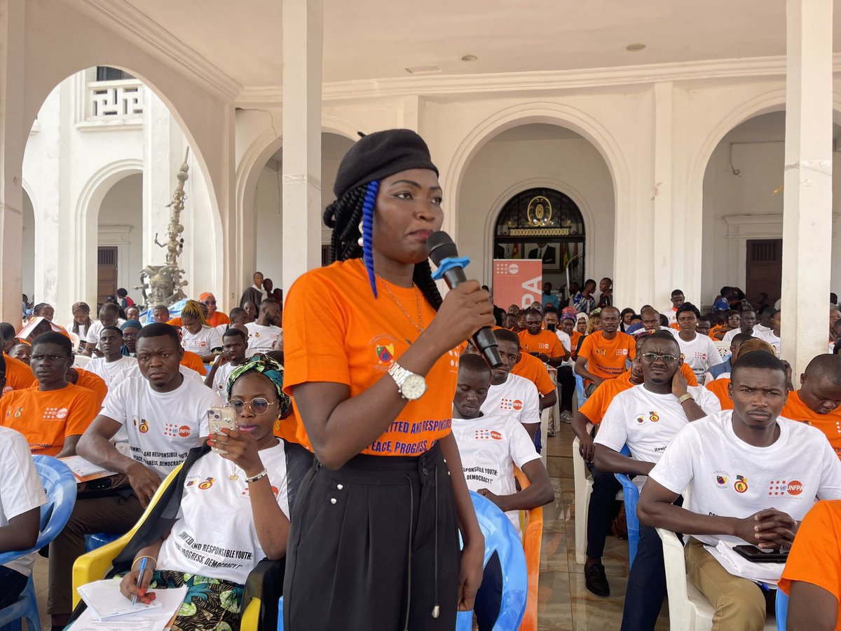 UNFPACameroon's tweet photo. 280 jeunes,dont 180 députés &100 sénateurs jeunes,ont participé à cette initiative enrichissante.
Au programme: rencontres avec des élus, formations en Réarmement Moral,Civique & Entrepreneurial (REAMORCE)& échanges avec le #REJE. Une expérience unique pour former ces leaders. https://t.co/TELuyOqrh3