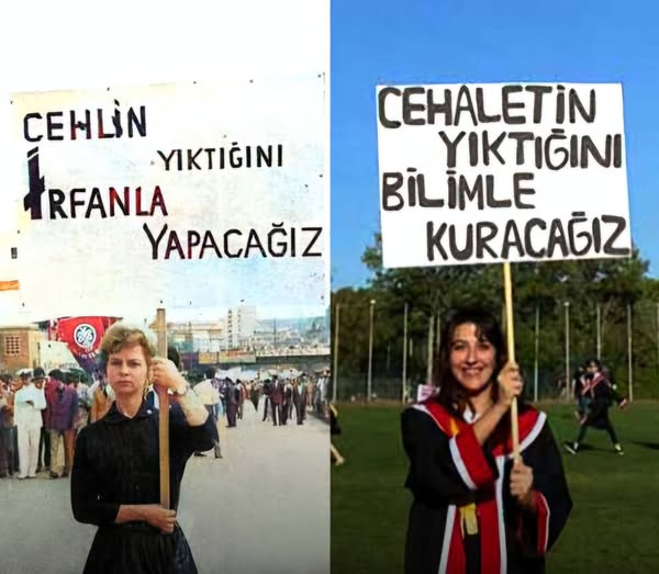 trbioscom's tweet image. Dün: Cehlin yıktığını irfanla yapacağız.
 
Bugün: Cehaletin yıktığını bilimle kuracağız.

Değişen sadece kelimeler, mücadele aynı.

Eğitim ve bilimle aydınlık yarınlara! 🌿📚

#Bilim #Eğitim #Cehalet #Aydınlanma #Cumhuriyet