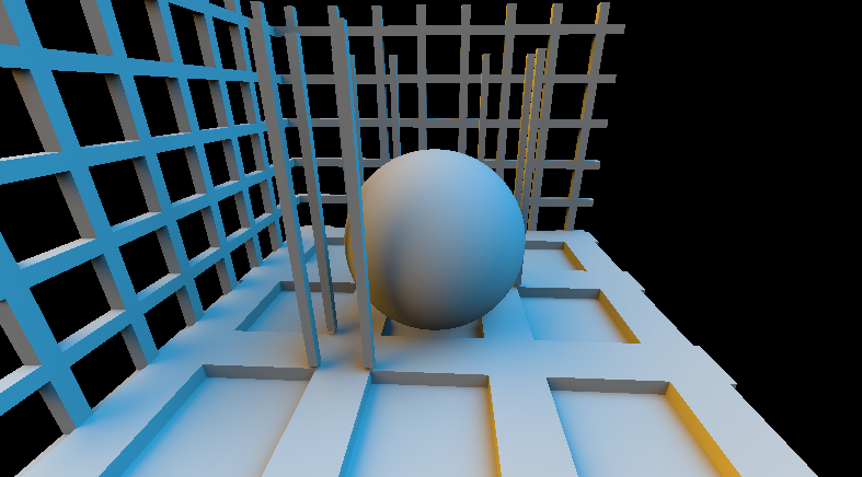 I'm working on a AO and GI for my game. For that reason I'm extending <a href="/Mirko_Salm/">Mirko</a>'s GT-VBAO (based on <a href="/volfaze/">Olivier Therrien</a>'s work). I've done two things so far:
- Sampling a distant light instead of computing AO
- Added a heuristic for estimating occluder thickness

Details and links below