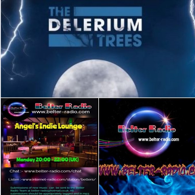 <a href="/Delerium65/">The Delerium Trees</a> will played on <a href="/Angel_BelterR/">Sylvia Peaston (Angel)</a> / <a href="/BelterRadio/">Belter Radio</a> 17/02/2025

8pm GMT 9pm CET 3pm EST 2pm CST Noon PST

belter-radio.com

<a href="/studeo_music/">Jeremy Stork</a> <a href="/sambarbourmusic/">Sam Barbour</a> @AuldGods <a href="/johnnyferrari/">John Michael Ferrari Singer Songwriter</a> <a href="/THPSongs/">THPSongs.com</a> <a href="/kirt_music/">Mary Ann Kirt Music</a> <a href="/johannastpierre/">Johanna Saint-Pierre 🌸🍀</a> <a href="/TheDarrenHolla1/">The Darren Holland Project</a> <a href="/Around7UK/">Around 7</a> 
<a href="/silverDRband/">Silver Dollar Room</a>