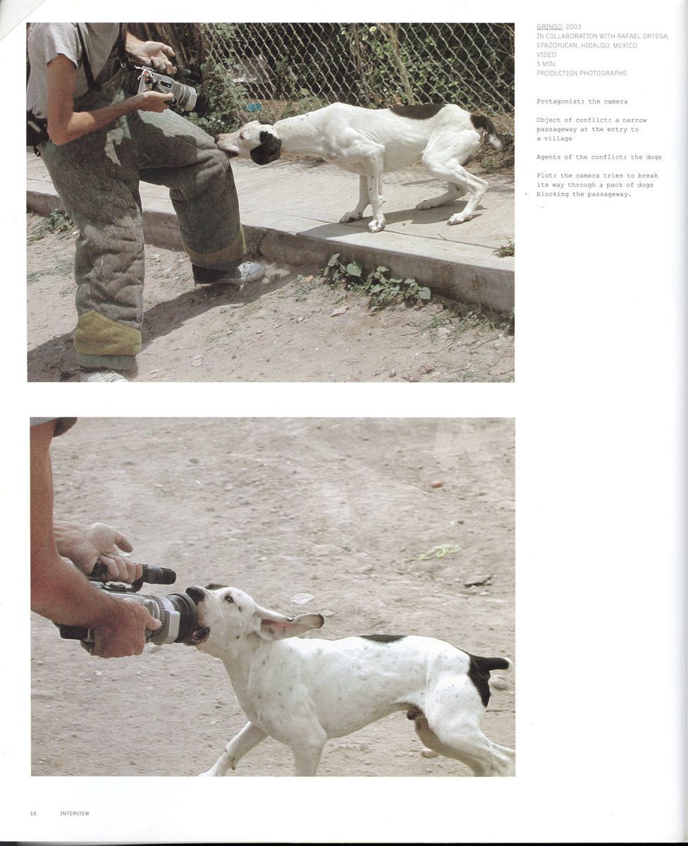 FtkhT2's tweet photo. Francis Alÿs El Gringo Behind the scenes https://t.co/aixl0ma0f4