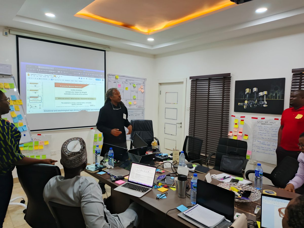 Our first T-Studio with <a href="/Kweku/">Kweku Fleming</a> with the <a href="/StanfordSeed/">Stanford Seed</a> program, was a wonderful session refining our business model, value proposition &amp; future dreams for our company.
Grateful for his time &amp; perspectives. 
Excited for what lies ahead!

#StanfordSeed 
#BusinessGrowth 
#Leadership