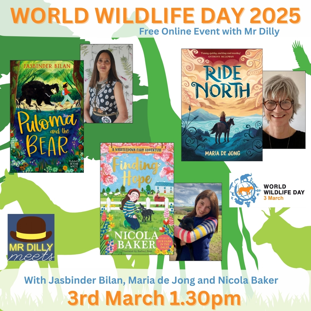 Mr Dilly (@mrdillypresents) on Twitter photo π’#Schools! #Teachers! #Librarians! Get set for #WorldWildlifeDay2025! πΏπΎ Join me live online as I chat with <a href="/jasinbath/">Jasbinder Bilan - I'm meant to be writing...</a>, <a href="/mrsnicolabaker/">Nicola Baker</a> & #MariaDeJong about #stories & the wonders of #wildlife. Register FREE: tinyurl.com/3v6j6uv9 π#WWD2025 #edutwitter #kidlit π’#Schools! #Teachers! #Librarians! Get set for #WorldWildlifeDay2025! πΏπΎ Join me live online as I chat with <a href="/jasinbath/">Jasbinder Bilan - I'm meant to be writing...</a>, <a href="/mrsnicolabaker/">Nicola Baker</a> & #MariaDeJong about #stories & the wonders of #wildlife. Register FREE: tinyurl.com/3v6j6uv9 π#WWD2025 #edutwitter #kidlit
